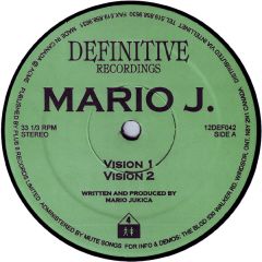 Mario J. - Mario J. - Vision - Definitive Recordings
