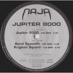 Jupiter 8000 - Jupiter 8000 - Jupiter 8000 / Aural Spacelift / Krypton Square - Naja