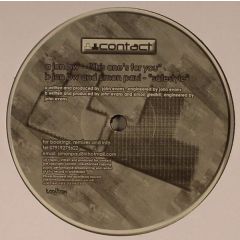 Jon Bw - Jon Bw - This One's For You - Contact Recordings