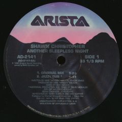 Shawn Christopher - Shawn Christopher - Another Sleepless Night - Arista