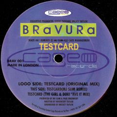 Bravura - Bravura - Testcard - Caged Records