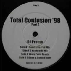 Homeboy, Hippie & Funky Dred - Homeboy, Hippie & Funky Dred - Total Confusion 98 - White