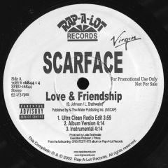 Scarface - Scarface - Love & Friendship - Rap A Lot