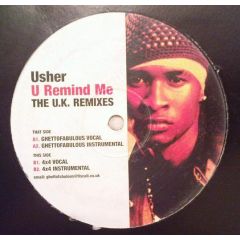 Usher - Usher - U Remind Me (The Uk Remixes) - White