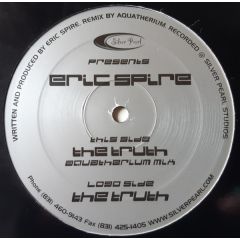 Eric Spire - The Truth - Silver Pearl Records