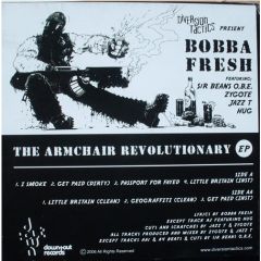Bobba Fresh - Bobba Fresh - The Armchair Revolutionary EP - Down & Out Records
