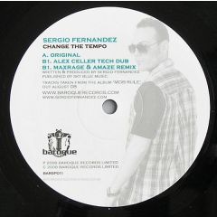 Sergio Fernandez - Sergio Fernandez - Change The Tempo - Baroque Special