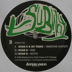 Noah D & No Thing - Noah D & No Thing - Unknown Suspect - Subway