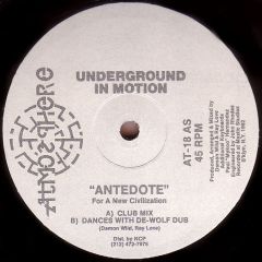 Underground In Motion - Underground In Motion - Antedote - Atmosphere