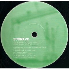 Subwave - Subwave - H.A.F. - Azurite Records