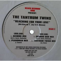 The Tantrum Twins - The Tantrum Twins - Reaching For Your Love - Reach Records