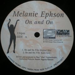 Melanie Ephson - Melanie Ephson - On And On - Excess Records