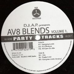 DJ A.P. Presents - DJ A.P. Presents - AV8 Blends Vol.1 - AV8