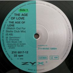 Age Of Love - Age Of Love - Age Of Love - ZYX