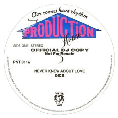 Dice - Dice - Never Knew About Love - Production House