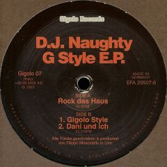 DJ Naughty - DJ Naughty - G Style EP - Gigolo