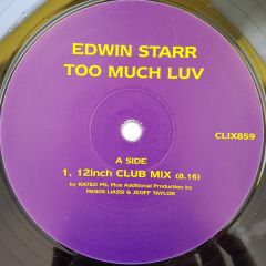 Edwin Starr - Edwin Starr - Too Much Luv - Clix