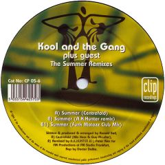 Kool & The Gang - Kool & The Gang - The Summer (Remixes) - Clip Records