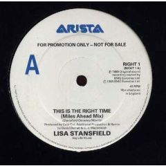Lisa Stansfield - Lisa Stansfield - This Is The Right Time - Arista