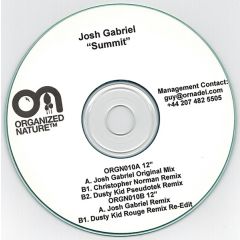 Josh Gabriel - Josh Gabriel - Summit - Organized Nature