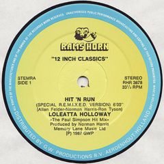 Loleatta Holloway - Loleatta Holloway - Hit N Run - Rams Horn