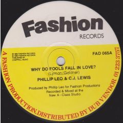 Phillip Leo & C.J. Lewis - Phillip Leo & C.J. Lewis - Why Do Fools Fall In Love? - Fashion Records