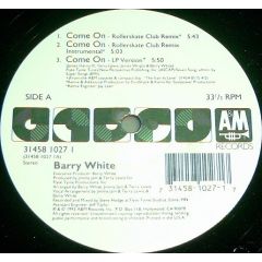 Barry White - Barry White - Come On - A&M