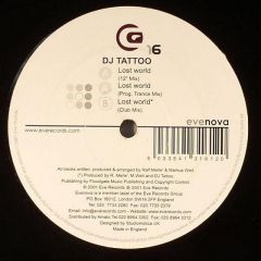DJ Tattoo - DJ Tattoo - Lost World - Evenova