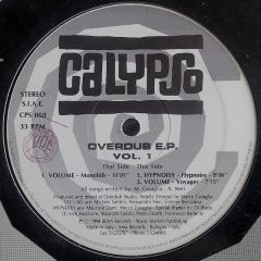 Various Artists - Various Artists - Overdub EP Vol 1 - Calypso