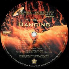 M. Miller - M. Miller - Dancing - Disco Galaxy 