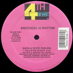 Brothers In Rhythm - Brothers In Rhythm - Such A Good Feeling - 4th & Broadway