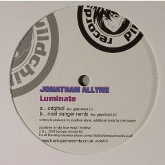 Jonathan Allyne - Jonathan Allyne - Luminate - Wildchild Records