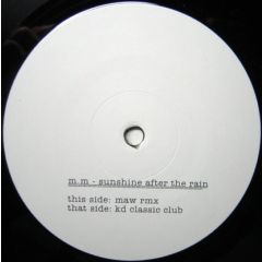 Monday Michiru - Monday Michiru - Sunshine After The Rain - Not On Label