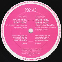 909 Ad - 909 Ad - Right Here, Right Now - 786