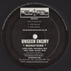 Unseen Enemy - Unseen Enemy - Monsters - Neutral