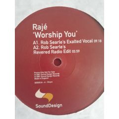 Raje Shwari - Raje Shwari - Worship You - Sound Design