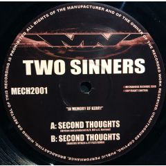 Two Sinners - Two Sinners - Second Thoughts - Mechanoise 