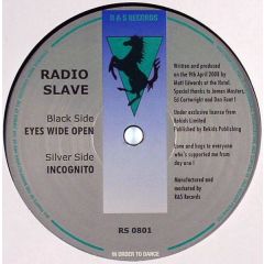 Radio Slave - Radio Slave - Eyes Wide Open - R&S