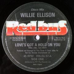 Willie Ellison - Willie Ellison - Love's Got A Hold On You - Red Bus Records