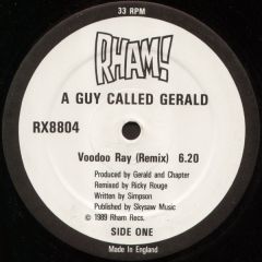 A Guy Called Gerald - A Guy Called Gerald - Voodoo Ray - Rham