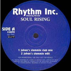 Rhythm Inc - Rhythm Inc - Soul Rising - ZTT