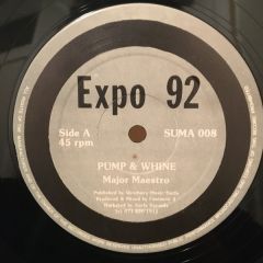 Major Maestro - Major Maestro - Pump & Whine - Surfa Records