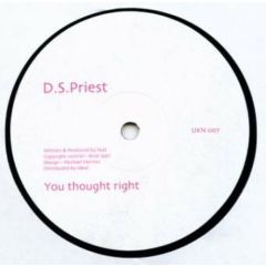Ds Priest - Ds Priest - You Thought Right (Acid Red) - Acid