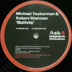 Michael Tsukerman & Robert Gitelman - Michael Tsukerman & Robert Gitelman - Bolivia - Ask4 Records 3