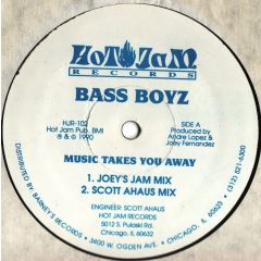The Bass Boyz - The Bass Boyz - Music Takes You Away - Hot Jam Records