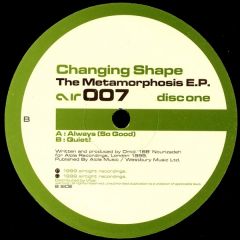 Changing Shape - Changing Shape - The Metamorphosis E.P. (Disc One) - Airtight