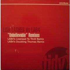 Lisa Lashes Vs Lab4 - Lisa Lashes Vs Lab4 - Unbelievable 2002 - Tidy Trax