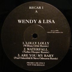 Wendy & Lisa - Wendy & Lisa - Lolly Lolly / Are You My Baby - Virgin