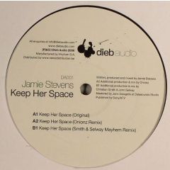 Jamie Stevens - Jamie Stevens - Keep Her Space - Dieb Audio