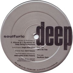 Deepswing Pres. Jazz Transit - Deepswing Pres. Jazz Transit - Let's Do This - Soul Furic Deep
